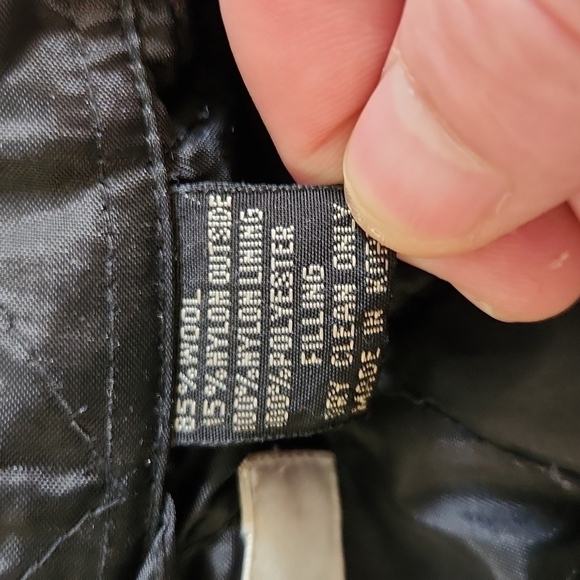 briggs Blue Plaid Flannel Button Down Shirt Jacket - Picture 10 of 10